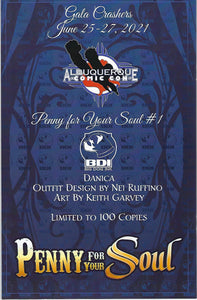 Penny for Your Soul #1 Keith Garvey Gala Crashers Virgin Variant Cover Edition Limited to ONLY 100 !!!  NM