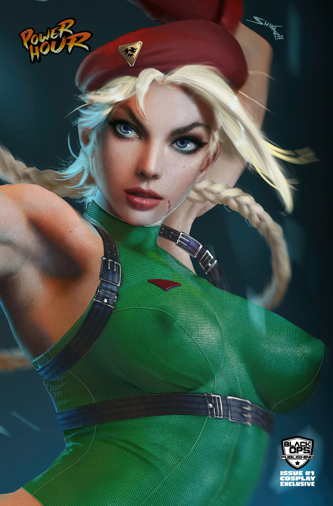 Power Hour Shikarii Cammy Fighter Close Up Cosplay Limited to ONLY 200  !! NM