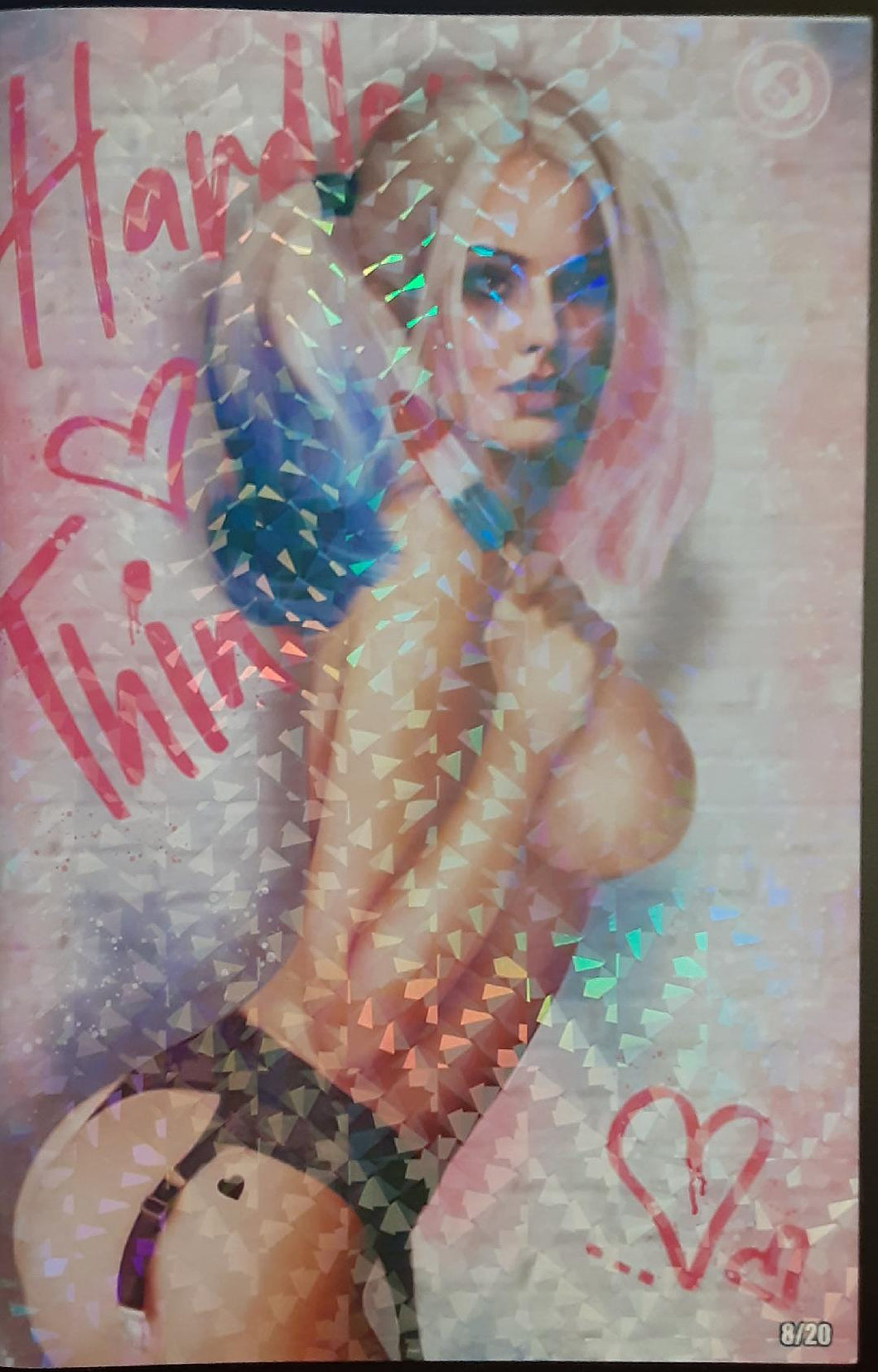 Hardlee Thinn # 1 Loves Popsicles Piper Rudich Topless Virgin Crystal Fleck Variant # 8/20   NM