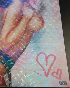 Hardlee Thinn # 1 Loves Popsicles Piper Rudich Topless Virgin Crystal Fleck Variant # 8/20   NM