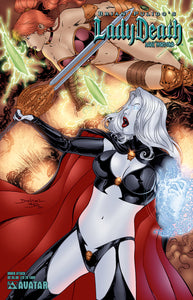 Lady Death Dark Horizons Limited to 1000 Under Attack Variant Cover !!! NM