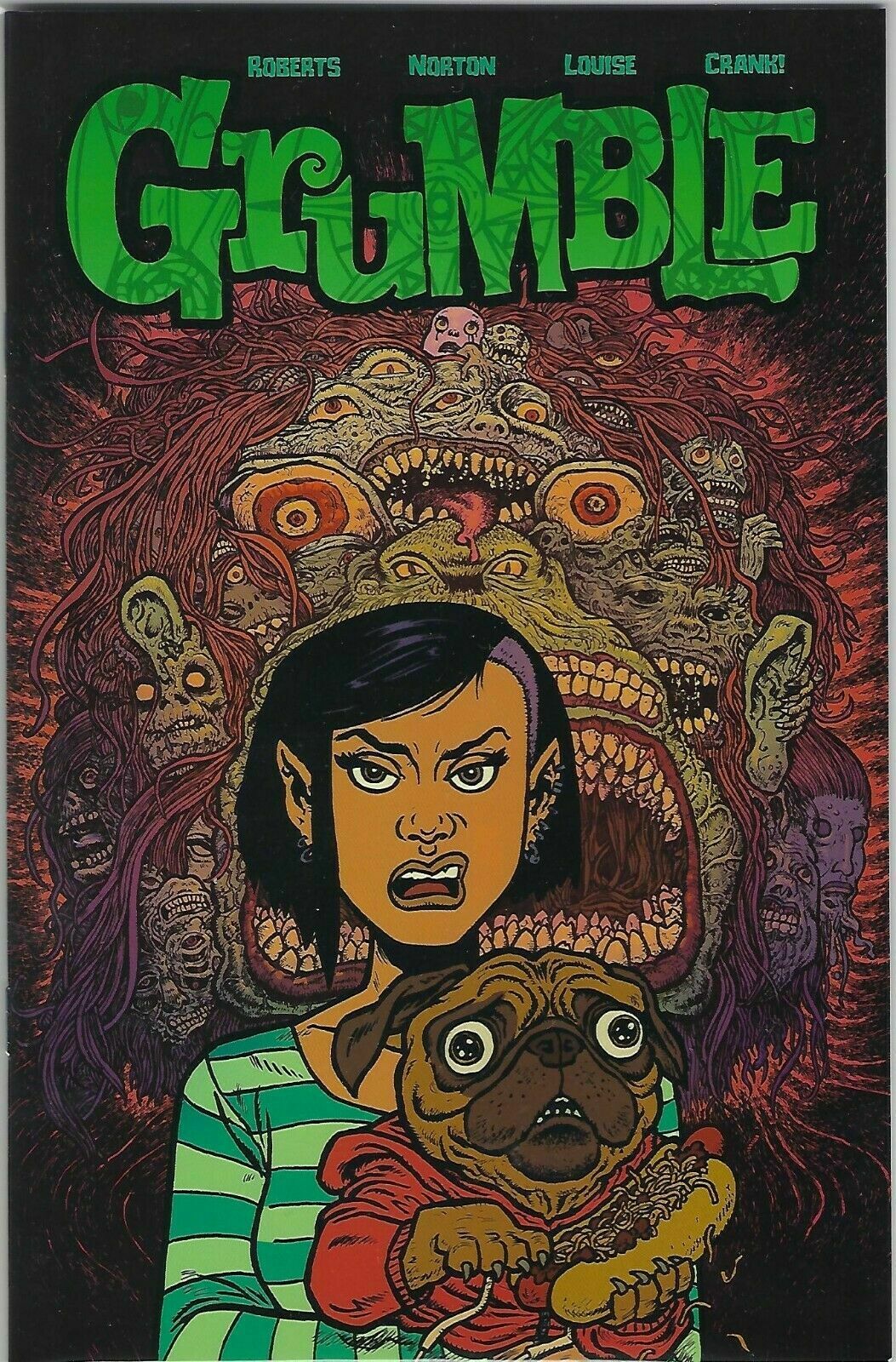 GRUMBLE # 5 FUNNY BOOKS VARIANT EVAN DORKIN COVER SPECIAL EDITION !!!! NM