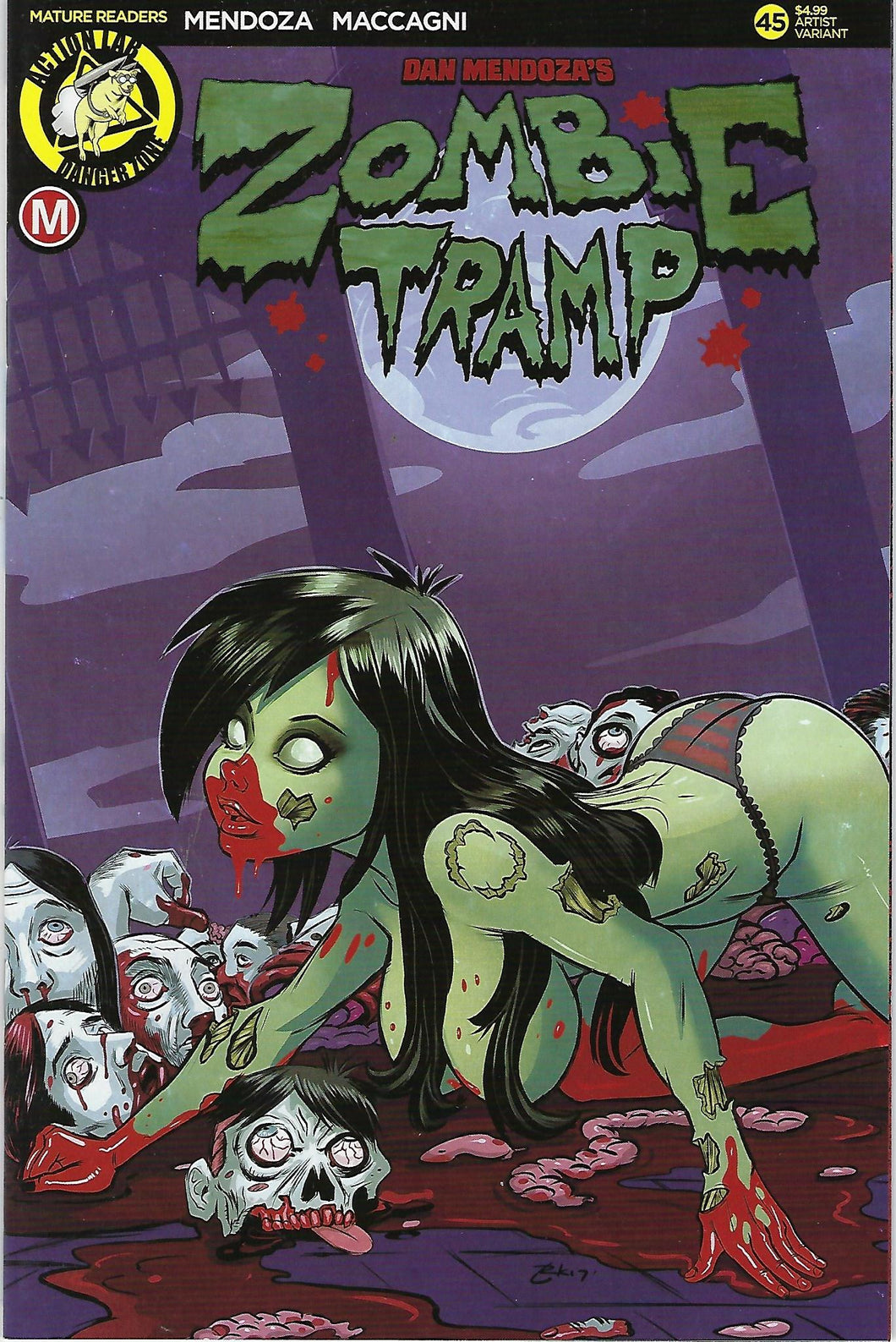 Zombie Tramp # 45 Richard Garcia Artist Variant Limited to 2000 Cover 
