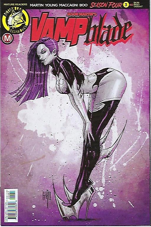 VAMPBLADE # 3 BRAO ARTIST VARIANT LIMITED TO ONLY 1500 COVER !!! NM
