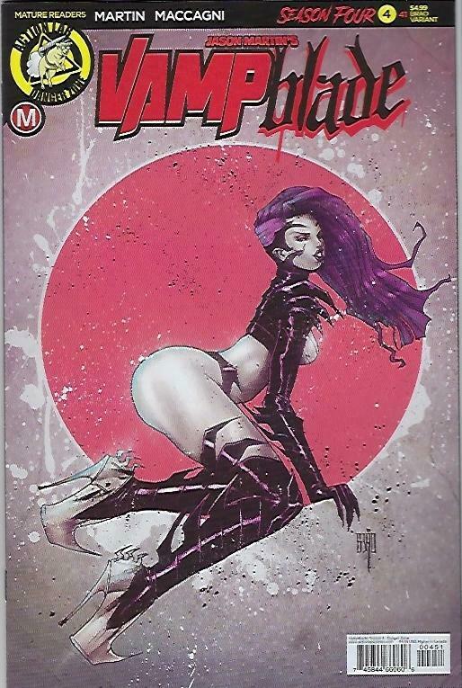 VAMPBLADE # 4 BRAO VARIANT COVER LIMITED TO 1000  !!!      NM