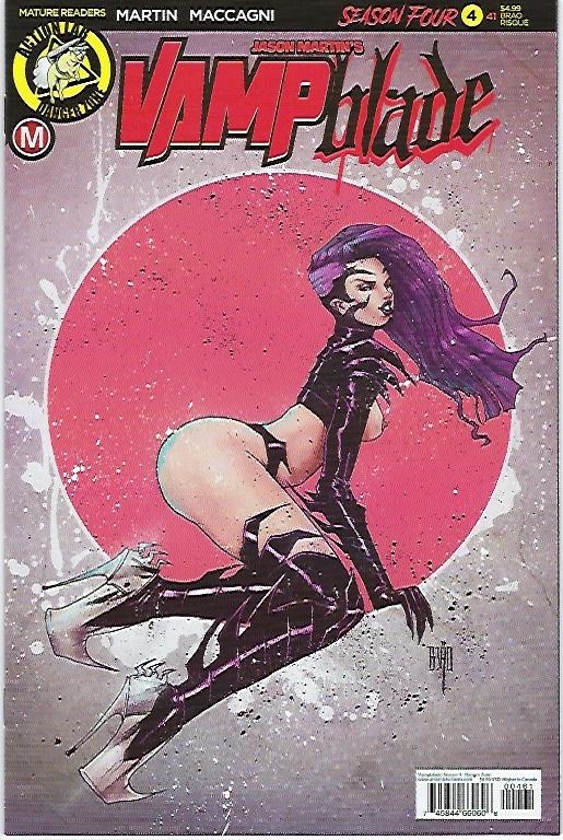 VAMPBLADE # 4 BRAO RISQUE VARIANT COVER LIMITED TO 1500  !!!      NM