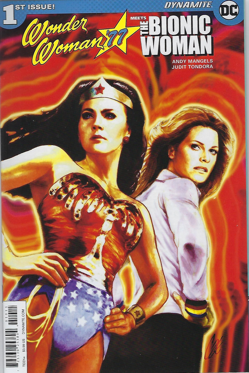 Wonder Woman '77 Meets the Bionic Woman #1 Cover 