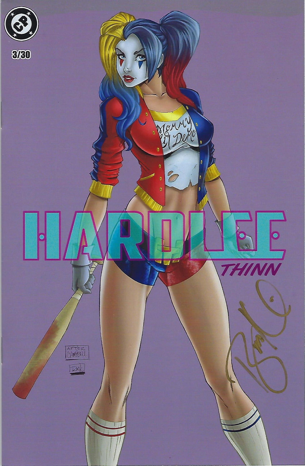 Hardlee Thinn After Campbell Ryan Kincaid Cover Signed # 3 of 30 !!  NM