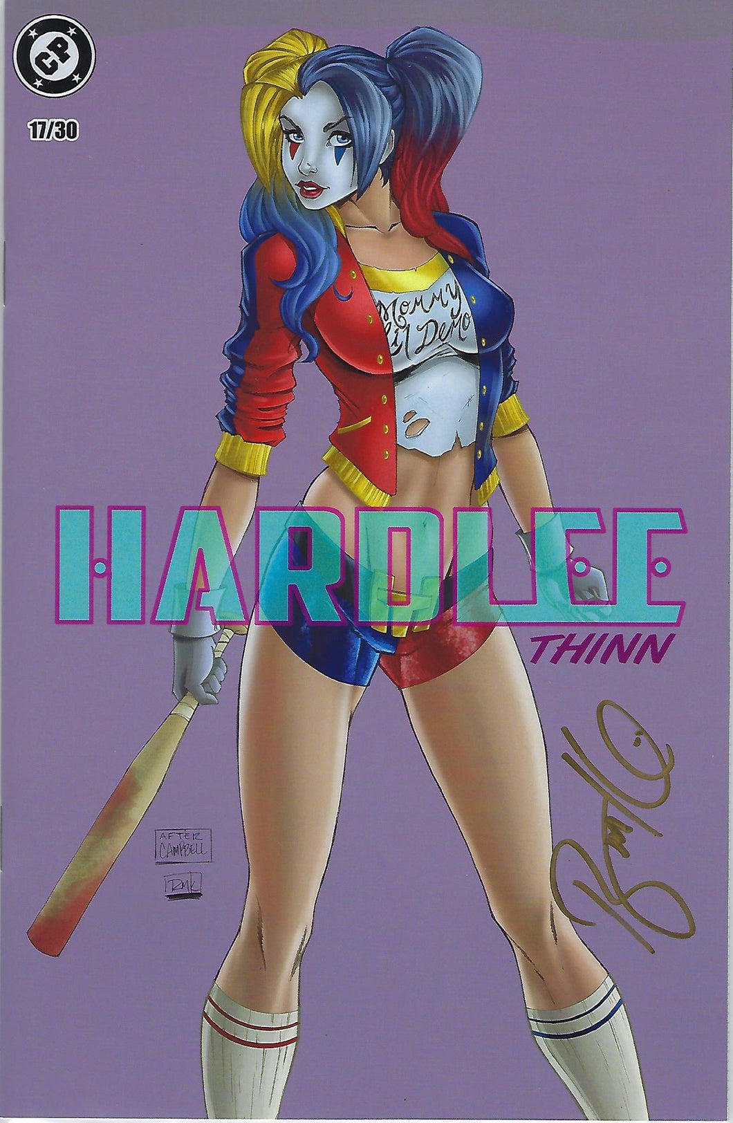 Hardlee Thinn After Campbell Ryan Kincaid Cover Signed # 17 of 30 !!  NM