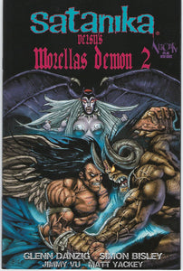 Satanika Versus Morellas Demon 2 !! Glenn Danzig Simon Bisley !!! NM